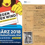 Internationaler Frauentag 2018 in Kiel: Veranstaltung zu 100 Jahre Frauenwahlrecht